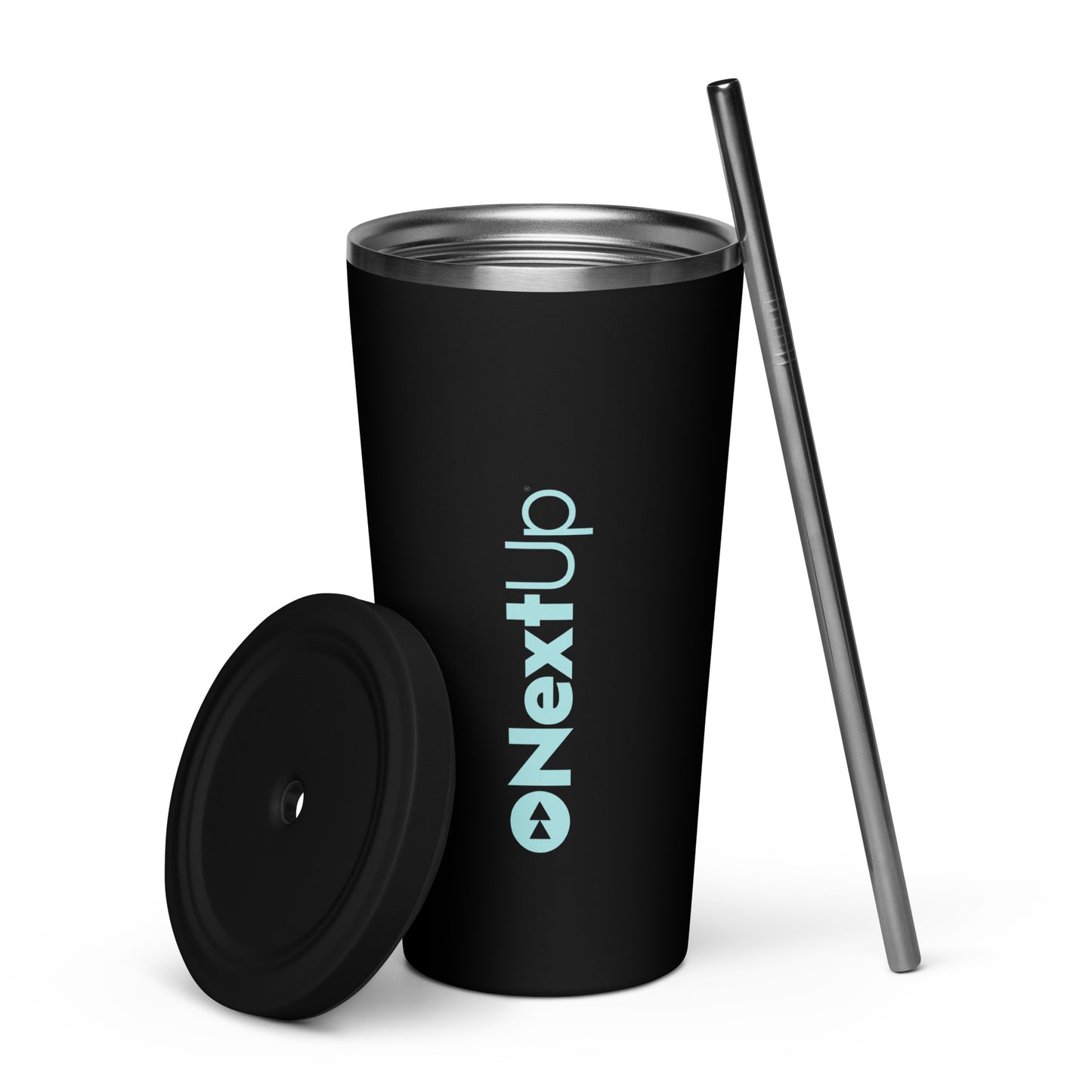 20oz Stainless Steel Tumbler with Straw