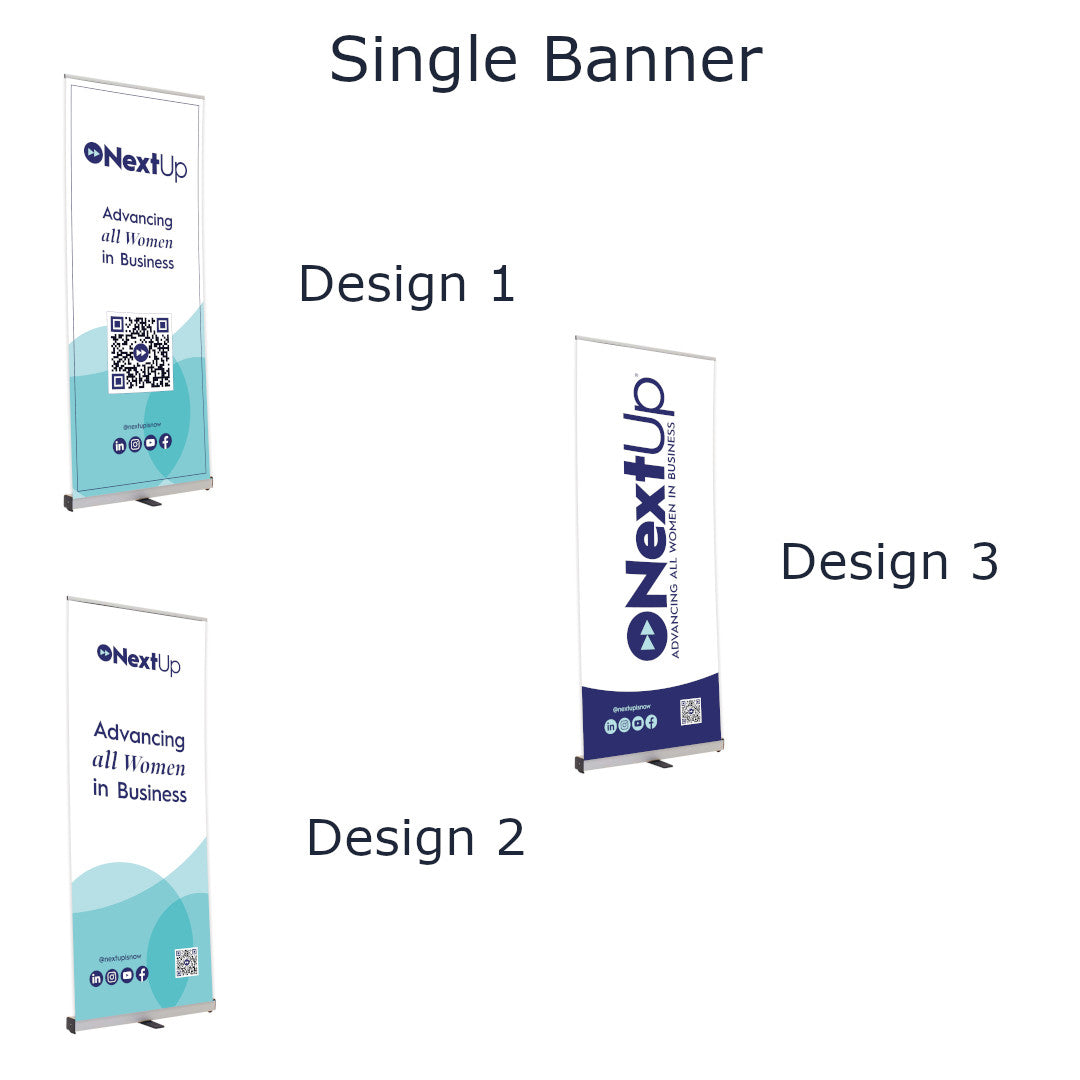 33.5" Retractor Single Banner